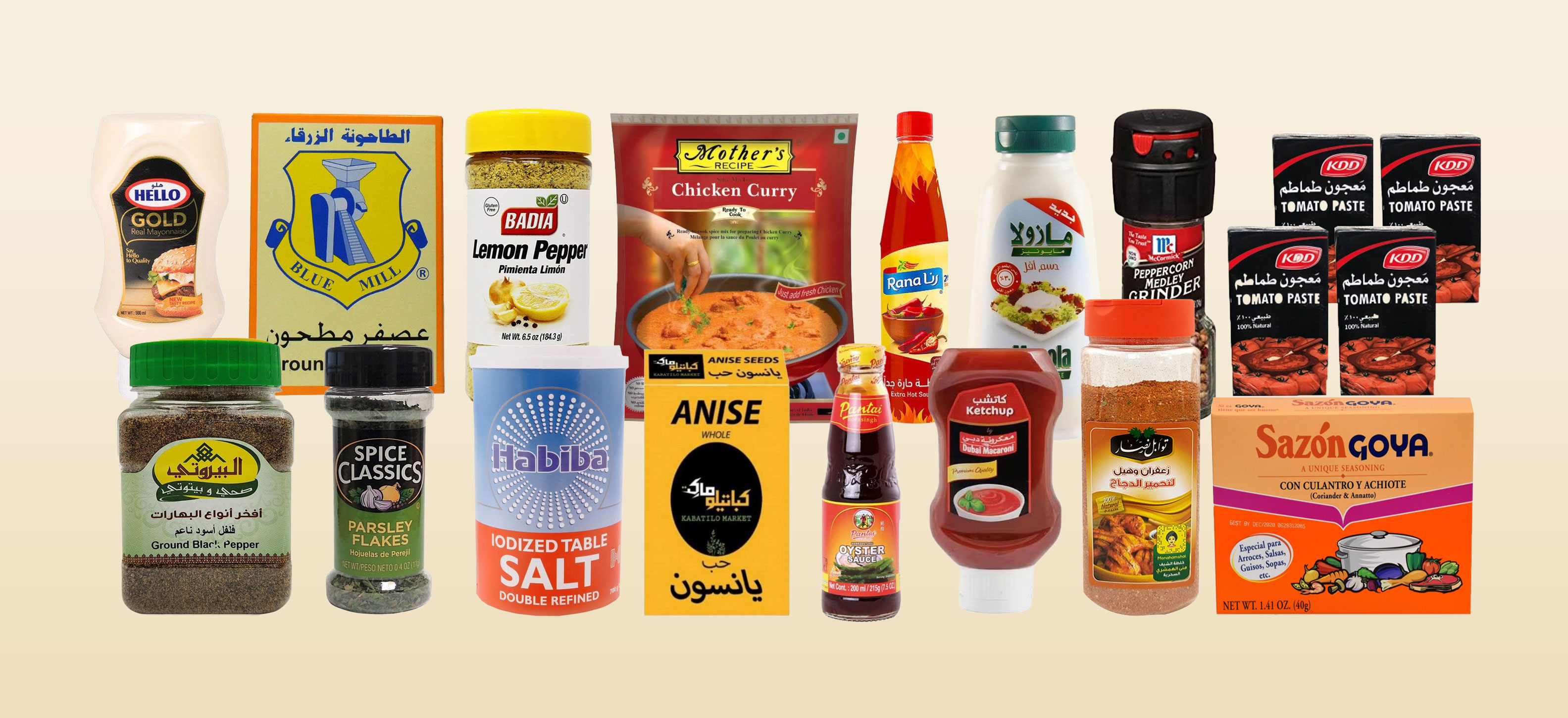 Sauces And Spices