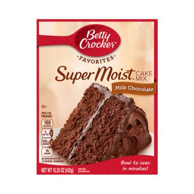 Betty Crkr Milk Cho Cake Mix