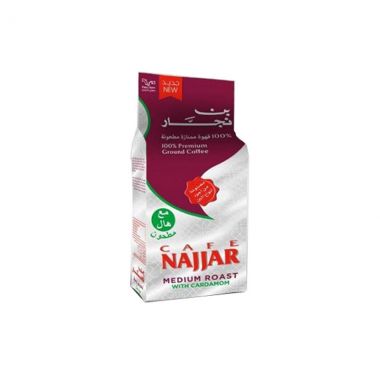 النجار قهوة وسط مع الهيل 250 غم