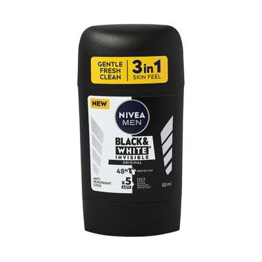 Nivea Deo Stick Blck&wht Male