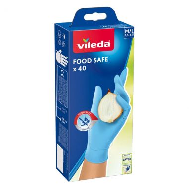 Vileda Gloves Food Safe M-l