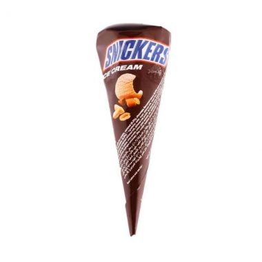 Snickers Ice Cream Cone