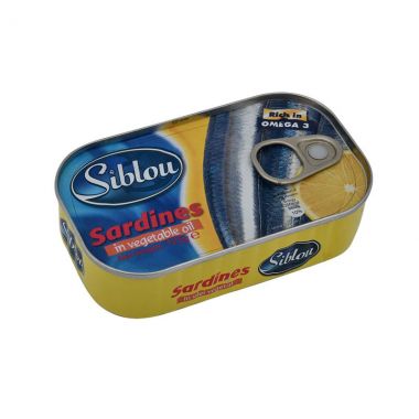 Siblou Sardines Veg Oil