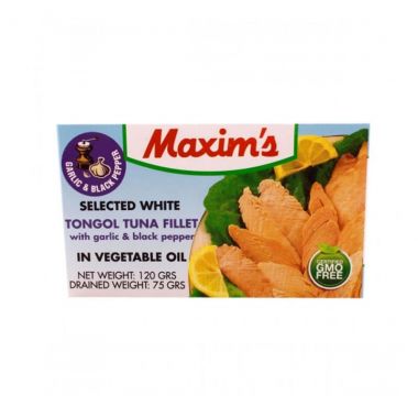 Maxims Smoked Tuna W-garlic