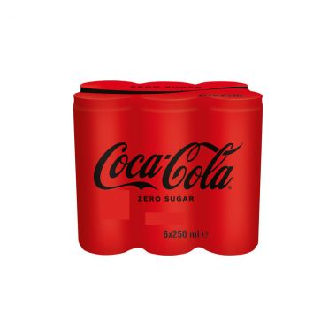 Coca Cola Zero 6x250ml