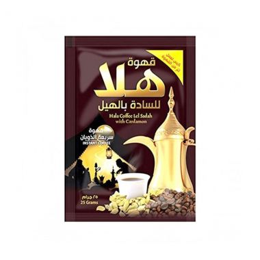 هلا قهوة سادة بالهيل 25 غم