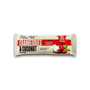 Abu Auf Protein Bar Cranberry