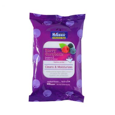 Higeen Wet Wipes Berry Gorg