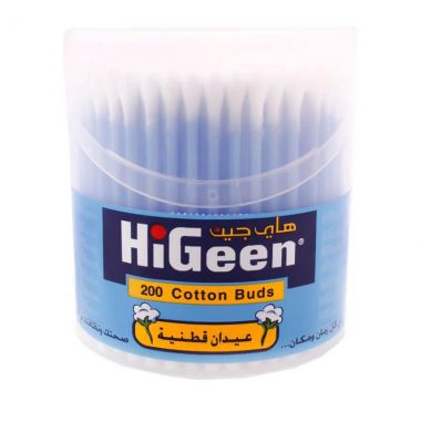 هاي جين عيدان قطنية للأذن عدد 200