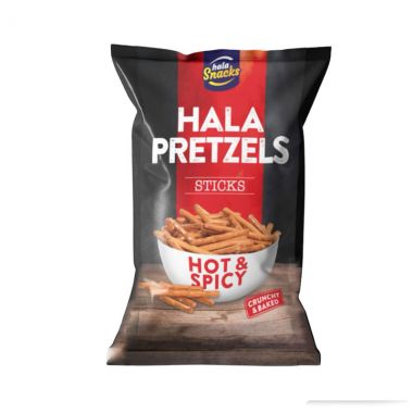 Hala Pretzel Chips Hot Spicy