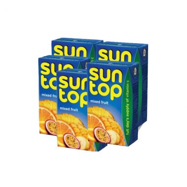 Suntop Mix Fruit Drnk 5x250ml 