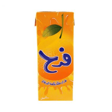 فرح عصير بنكهة البرتقال 200 مل