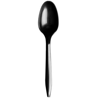 Alshawash Plastic Spoon Black