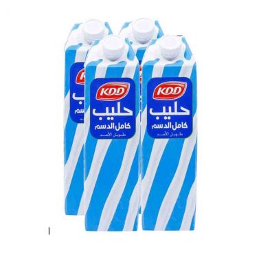 Kdd Full Cream Milk 4x1 Ltr