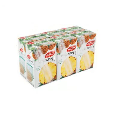 Kdd Pineapple Juice 6x250 Ml