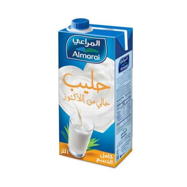 المراعي حليب خالي من اللاكتوز 1 لتر