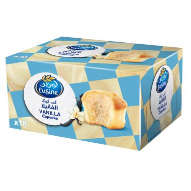 لوزين كب كيك بنكهة الفانيلا 18*30 غم
