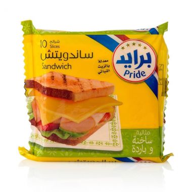 برايد جبنة شرائح للساندويشات 200 غم