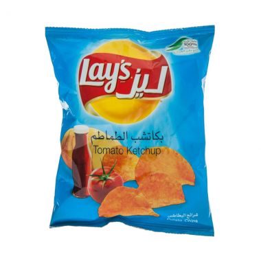 Lays Chips W-ketchup
