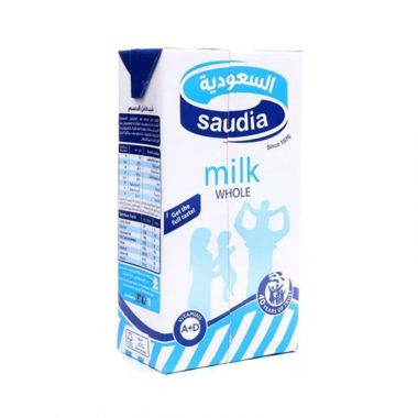 السعودية حليب كامل الدسم 2 لتر