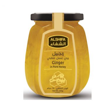 السنبلة عسل مع الزنجبيل 250 غم