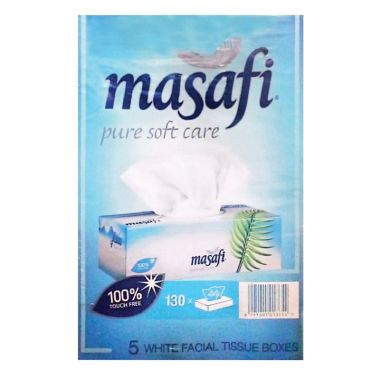 Masafi White Tissue 5x130ct