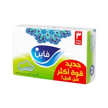 فاين فلافي 200 ورقة 3 باكيتات