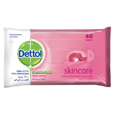 Dettol Wipes Pink Skin Care