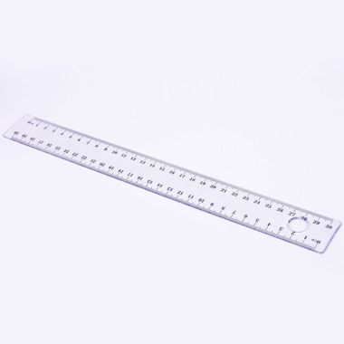 Clear Ruler 30 Cm