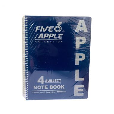 Apple Note Book 4 Sub 160sh