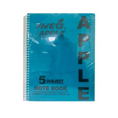 Apple Note Book 5 Sub 200sh