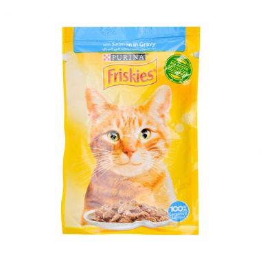 Friskies Cat Cig Salmon Pouch