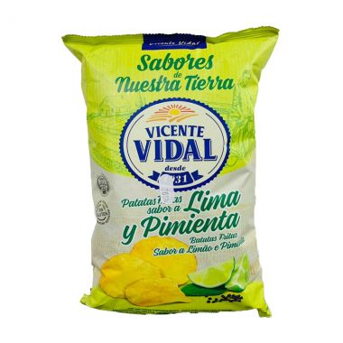 Vidal Chips Lime-pepper