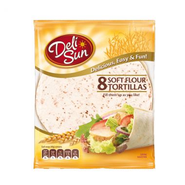 Deli Sun Plain Soft Tortila