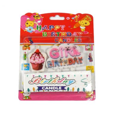 Arw Birthday Candle B.grl X401