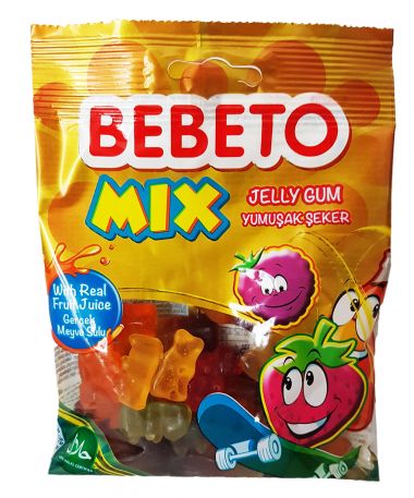Bebeto Mix Jelly Gum