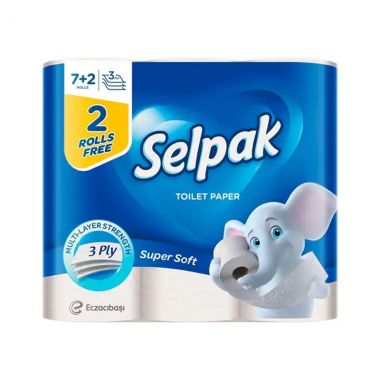 Selpak Toilet Paper 7+2 Roll