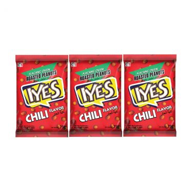 Iyes Peanuts Snack Chili 3x65g