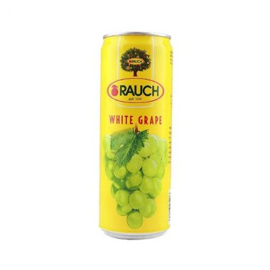 Rauch White Grape Juice Can