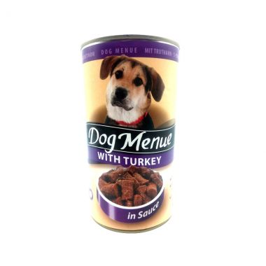 Dog Menue Turkey 1240gr