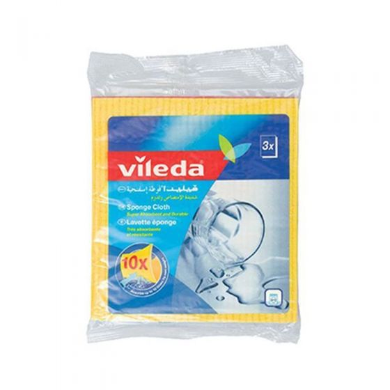 Vileda Sponge Cloth 3pc.