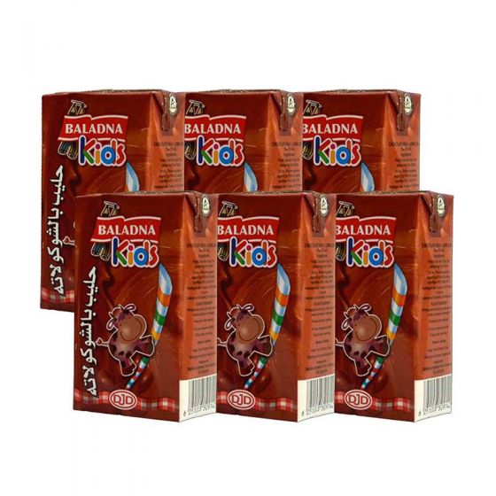 Bldna Milk Choco 6x125ml