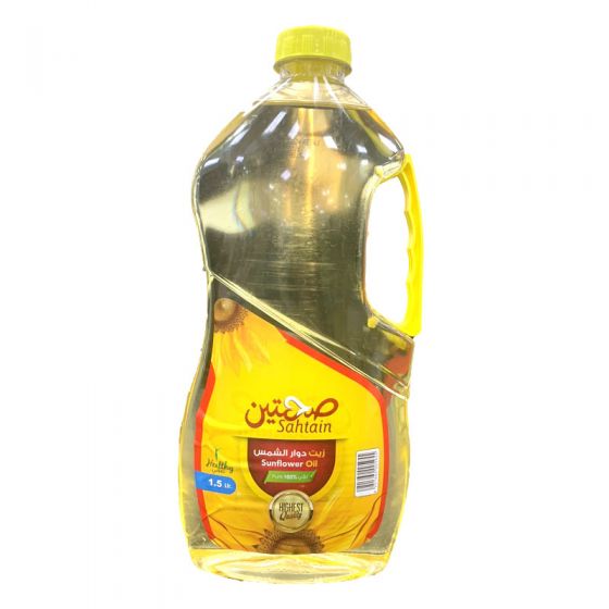 Sahtain Sunfloer Oil 1.5ltr
