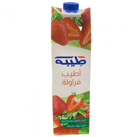 طيبة عصير الفراولة 1 لتر