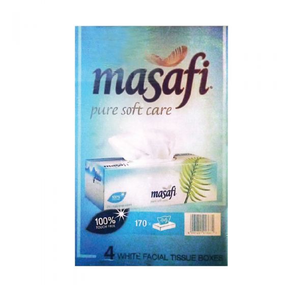 Masafi White Tissue 4x170ct