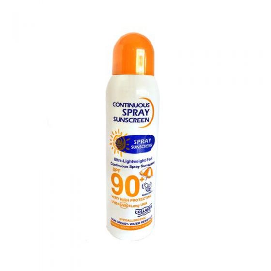 Continuous Spray Sunscreen 90+